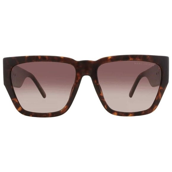 New Authentic Marc Jacobs Brown Gradient Sport Ladies Sunglasses MARC 646/S 0086 - Picture 1 of 5